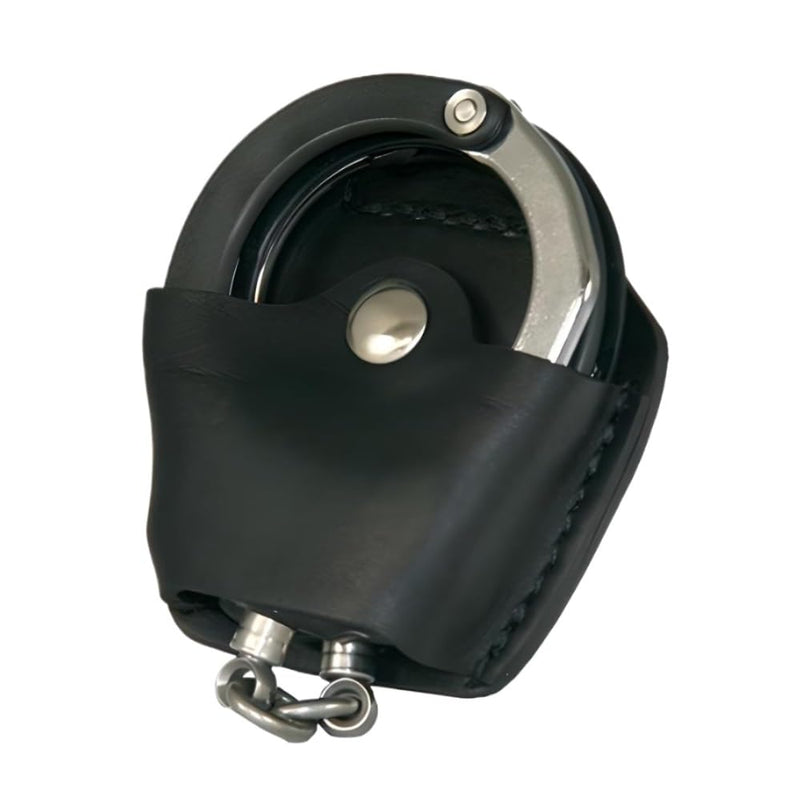 Boston Leather Quick Release Handcuff Case, Plain - 5531-1