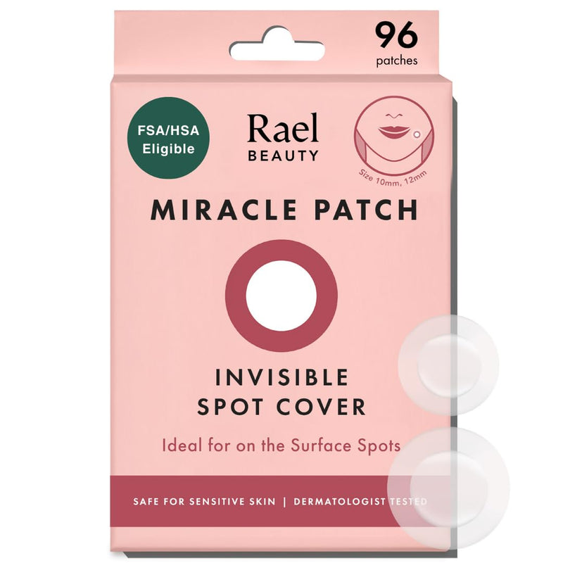 Rael Pimple Patches, Miracle Invisible Spot Cover - Hydrocolloid Acne Patch, Treatment for Breakouts, Absorbs Zits & Blemish, Korean Skin Care, 2