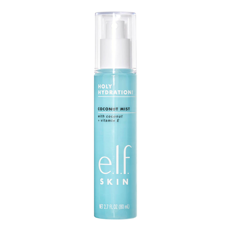 E.L.F. SKIN Holy Hydration! Hydrating Coconut Mist, Refreshes, Soothes & Invigorates Skin, Tropical Scent, 2.7 Fl Oz (Pack of 1)