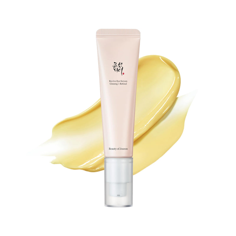 Beauty of Joseon Revive Eye Serum with Retinal Niacinamide Correction for Puffy Eye Bags Fine Lines Dark Circles Wrinkles, Korean Skin Care 30Ml,