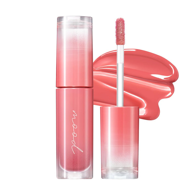Peripera Ink Mood Glowy Tint | Lip-Plumping, Naturally Moisturizing, Lightweight, Glow-Boosting, Long-Lasting, Comfortable, Non-Sticky, No White