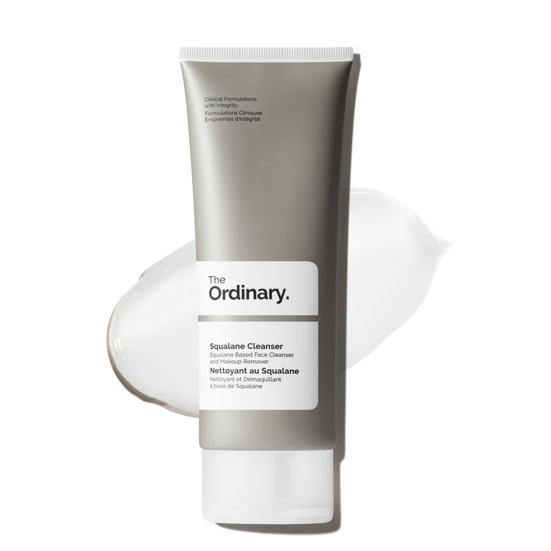 The Ordinary Squalane Cleanser, Hydrating Makeup Remover, Supports Moisture Barrier