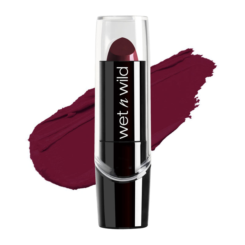 Wet N Wild Silk Finish Lipstick, Hydrating Rich Buildable Lip Color, Formulated with Vitamins A,E, & Macadamia for Ultimate Hydration,