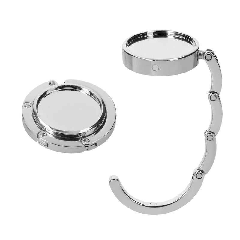 Kwmobile Purse Hanger for Table (Set of 2) - Purse Hook for Table - Folding Handbag Hanger - Portable Bag Holder