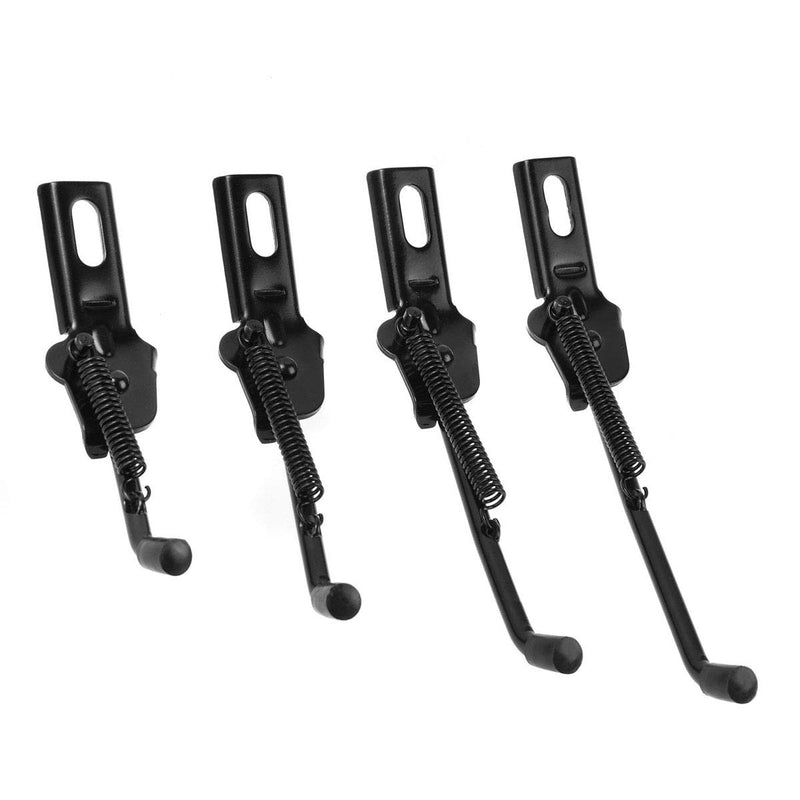 SEISSO Aluminium Alloy Foldable Kickstand for 12-18 Inch Bicycle, Mountain Bike, Road Bike - Black