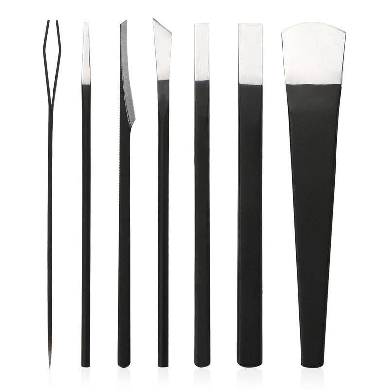 Pedicure Knife Set for Feet, Segbeauty 7Pcs Ingrown Toenail Blade Tool with Storage Bag, High Manganese Steel Nail Knives Cuticle Remover,