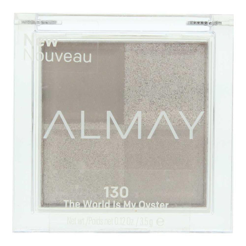 Almay Eyeshadow Palette, Longlasting Eye Makeup, Single Shade Eye Color in Matte, Metallic, Satin and Glitter Finish, Hypoallergenic, 130 the
