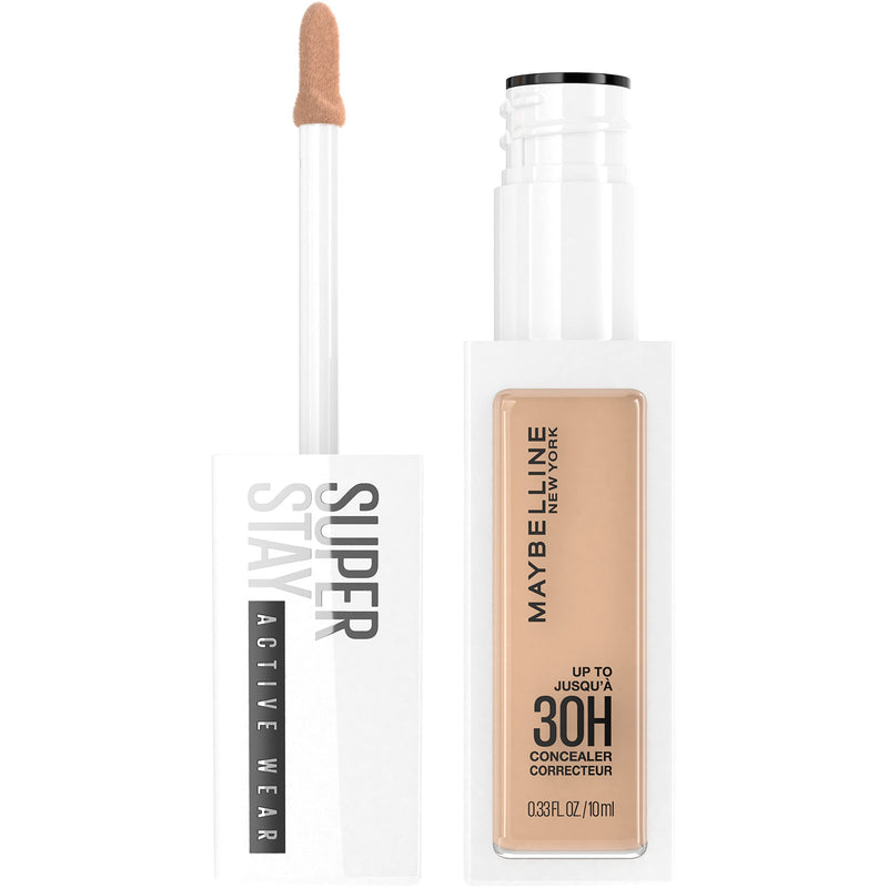Maybelline Super Stay Liquid Concealer Makeup, Full Coverage Concealer, up to 30 Hour Wear, Transfer Resistant, Natural Matte Finish, Oil-Free,