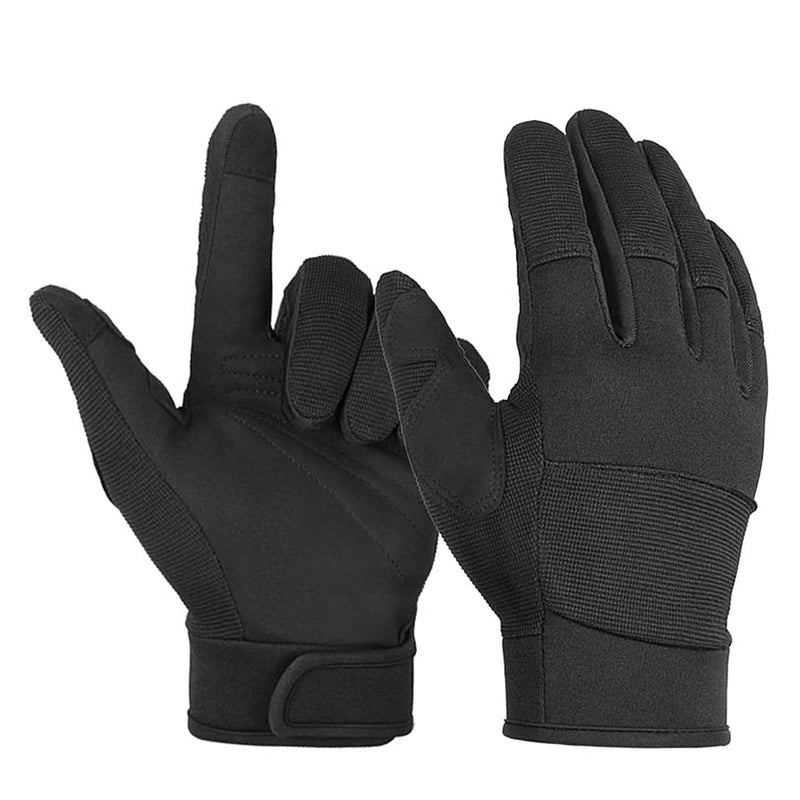 OZERO Work Gloves for Men Women: Mechanic Glove Touchscreen Firm Grip Dexterity Light Duty Gloves for Gardening Construction