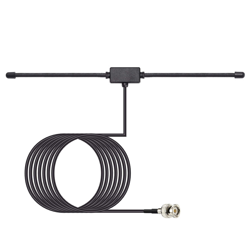 Bingfu 20-1300Mhz Adhesive Mount BNC Male Dipole Antenna Vehicle Ham Radio Amateur Radio Mobile Antenna Compatible with Uniden Bearcat Whistler