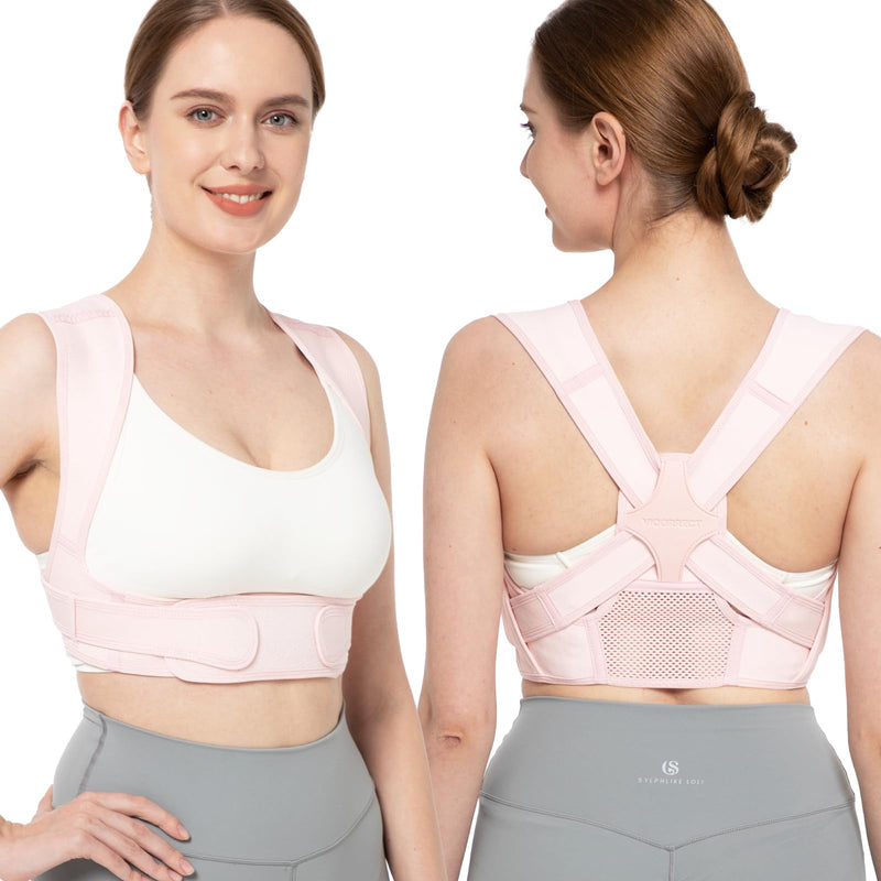 Vicorrect Posture Corrector for Women - Upper Back Brace Adjustable & Breathable for Posture Correction: Neck Shoulder & Upper Back Pain Relief