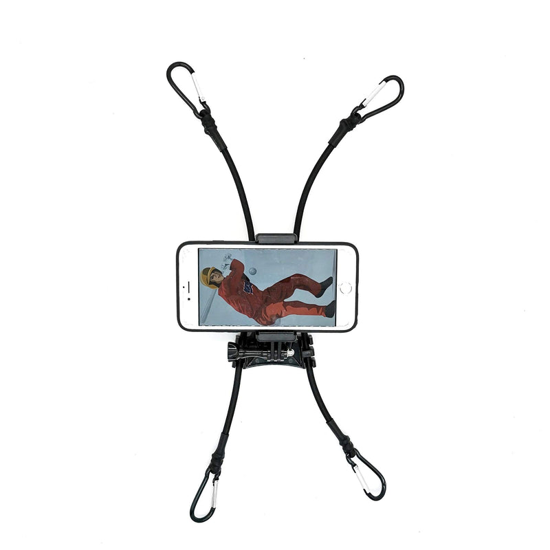 Cell Phone Fence Mount - Camera Backstop Chain Link Mount for Gopro Action Camera Small Digital Camera and Smartphones - Your Baseball - Softball