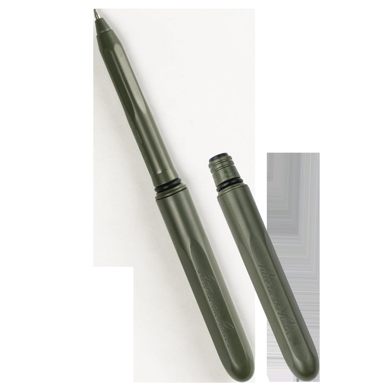 Rite in the Rain All-Weather EDC Pen, Olive Drab Pokka 2-Pack, Black 0.8Mm Ink, Fine Point (No. OD92)