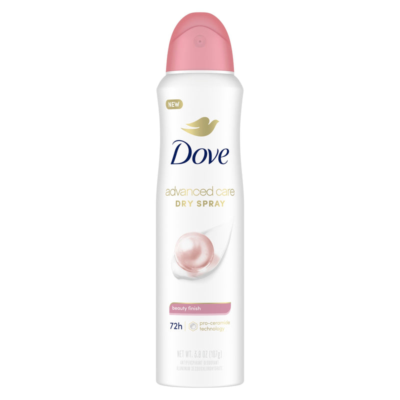 Dove Advanced Care Antiperspirant Deodorant Spray Beauty Finish to Help Skin Barrier Repair after Shaving by Boosting Skin'S Ceramide Levels