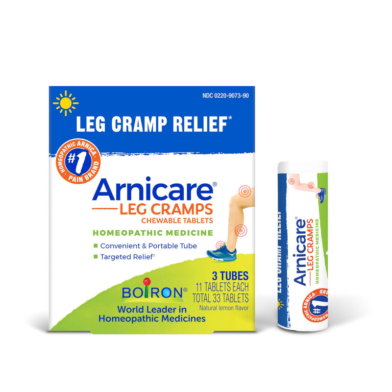 Boiron Arnicare Leg Cramps for Day and Night Relief from Cramping and Stiffness in Feet or Calves - 33 Tablets