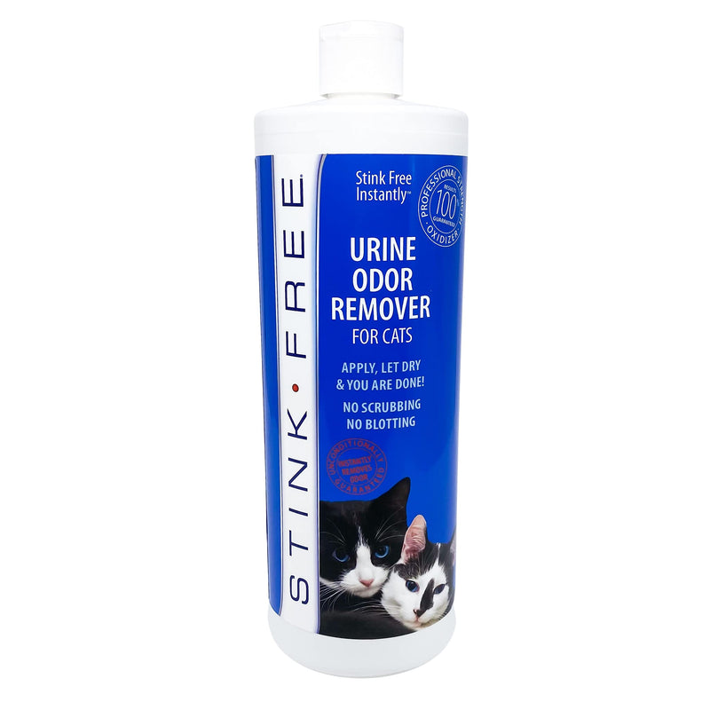 Instantly Urine Odor Remover & Eliminator for Cat Urine - Neutralizer of Cat Pee, Oxidized Based Urine Cleaner Solution for Carpets, Rugs,