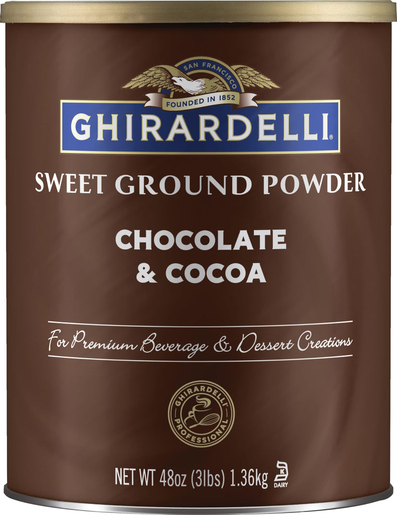 Ghirardelli Sweet Ground Chocolate and Cocoa | 3 Lb. | Baking & Desserts