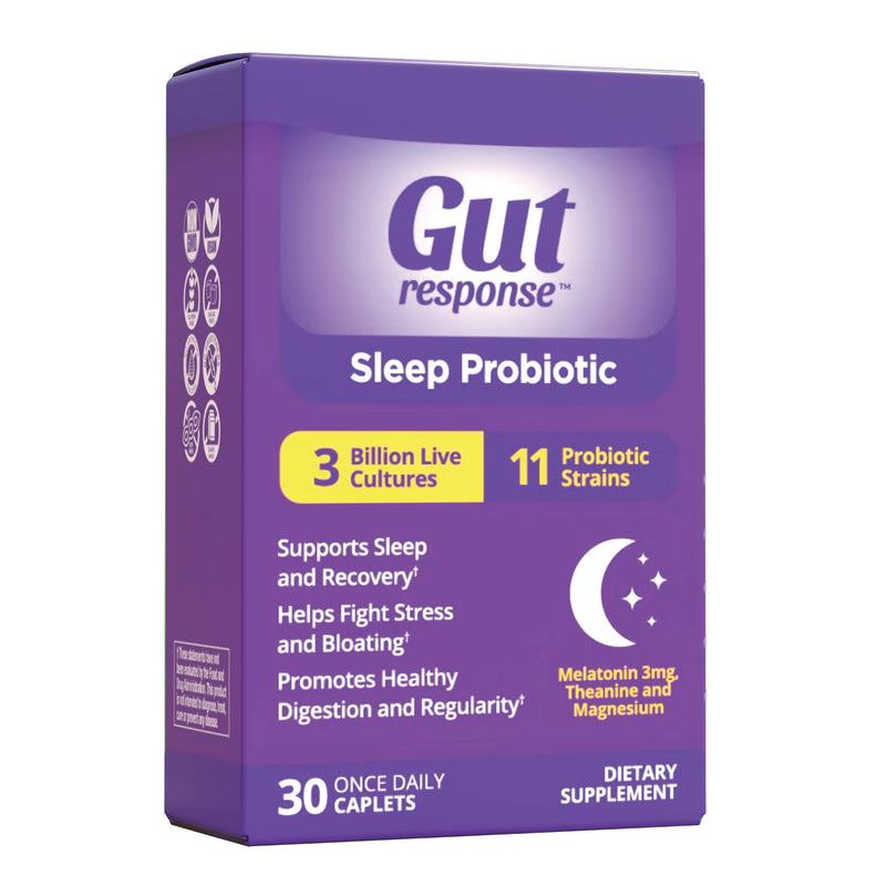 Sleep Probiotic for Men & Women, Slows down Digestive Aging, Supports Sleep and Recovery, Promotes Healthy Gut, Vegan, Gluten Free & Soy Free, 3