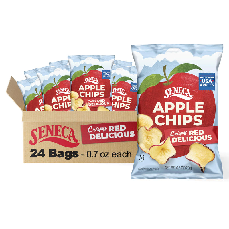 Seneca Original Apple Chips | Made from Fresh 100% Red Delicious Apples | Yakima Valley Orchards | Seasonally Picked | Crisped Apple Perfection |