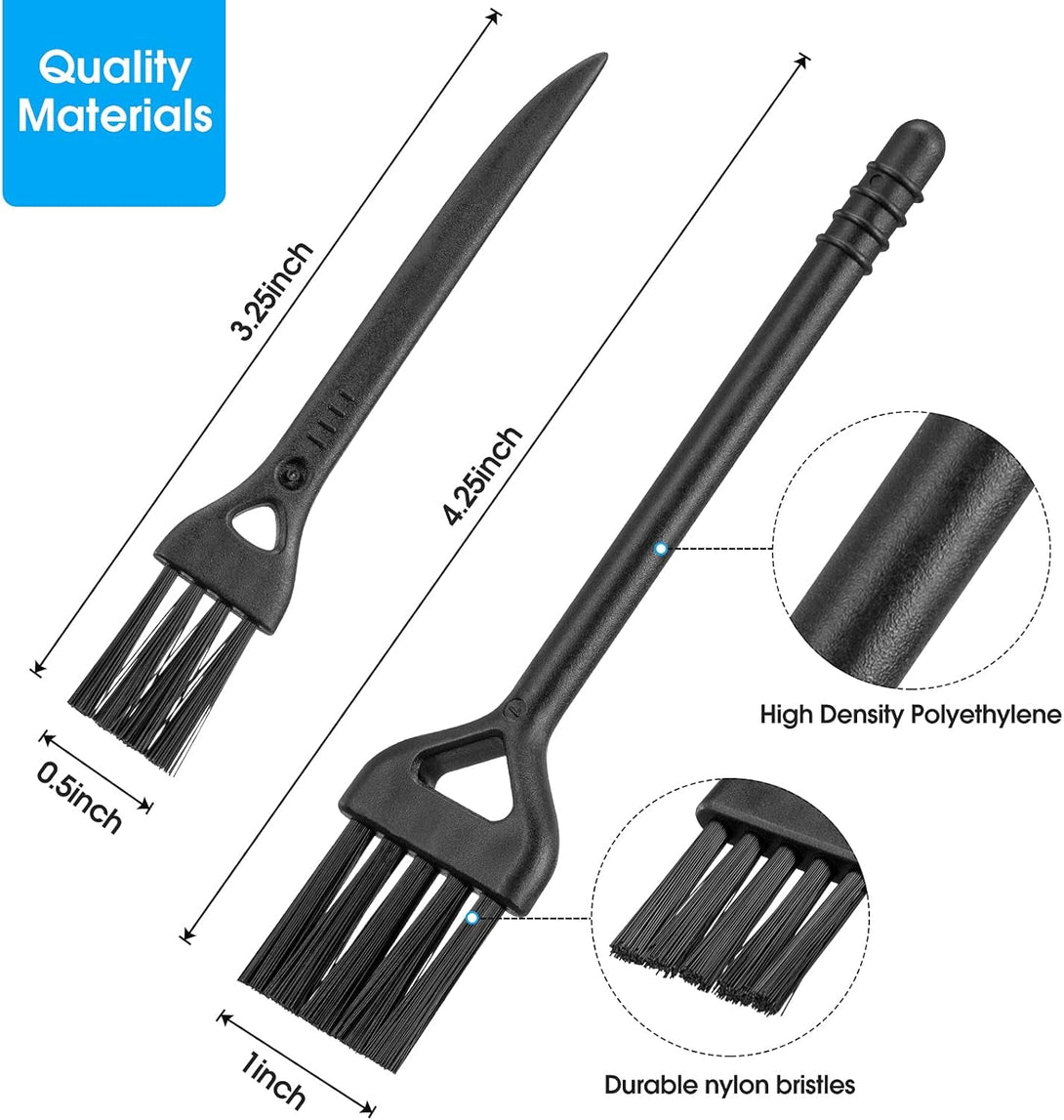 Computer Keyboard Cleaning Brush PC Laptop Keyboard Cleaning Kit Cleaner Antistatic Cleaning Brush Vent Printer Cleaner Gap Track Narrow Space Cleaning Tools