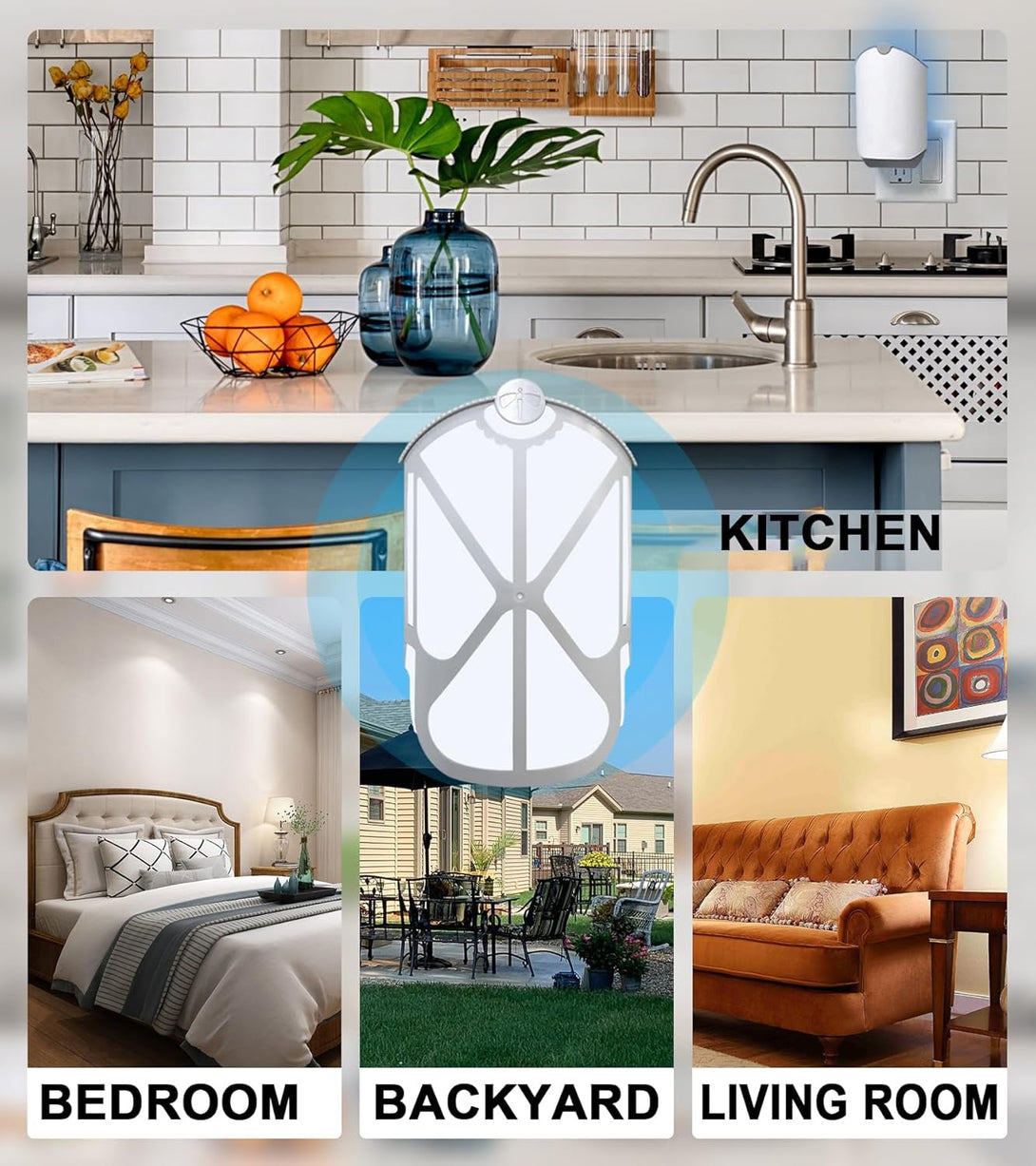 BAIMNOCM 16 Pack Refills Cartridge Compatible with Zevo Flying Insect Trap M364 M364A and Max, White