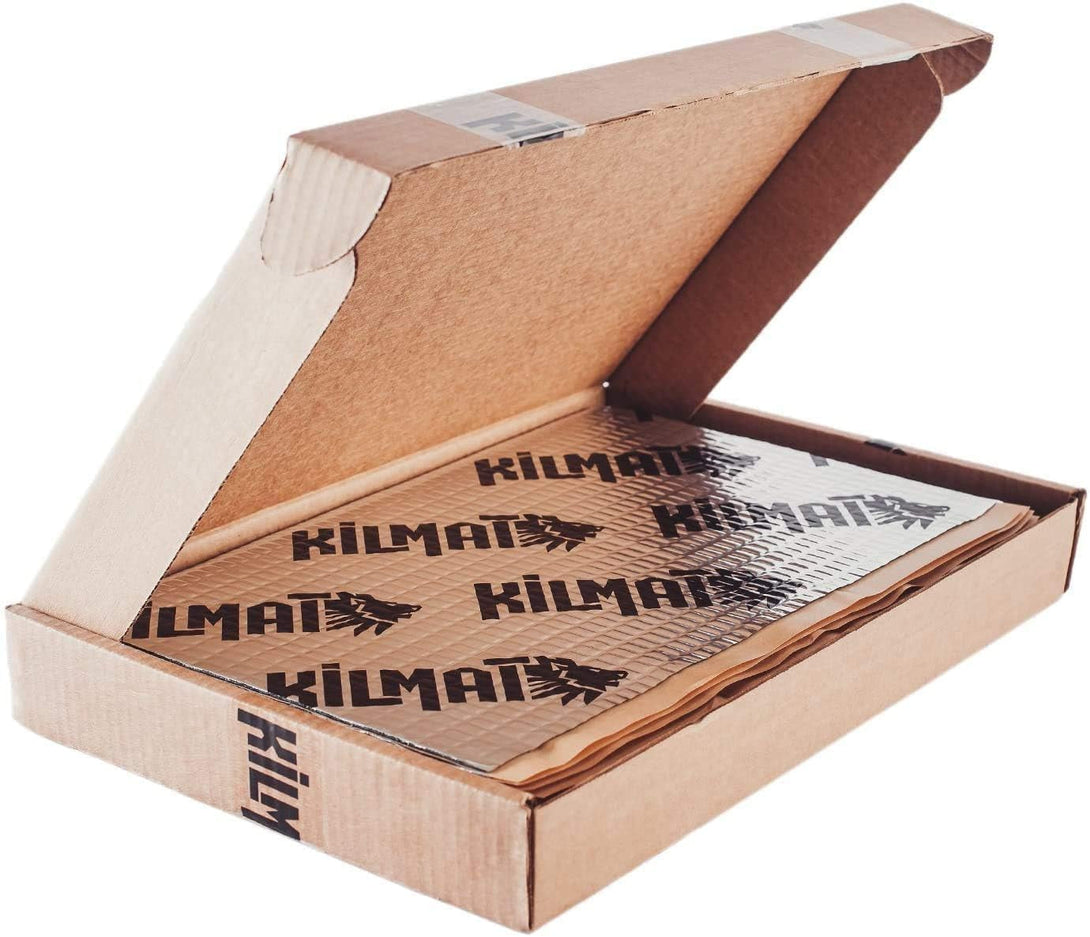 50 Mil 25 Sqft Car Sound Deadening Mat, Butyl Automotive Sound Deadener, Audio Noise Insulation and Dampening