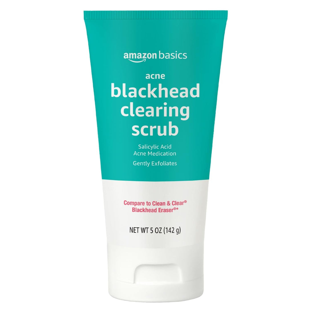 Amazon Basics Salicylic Acid Blackhead Clearing Scrub, 5 Fluid Ounces, 1-Pack