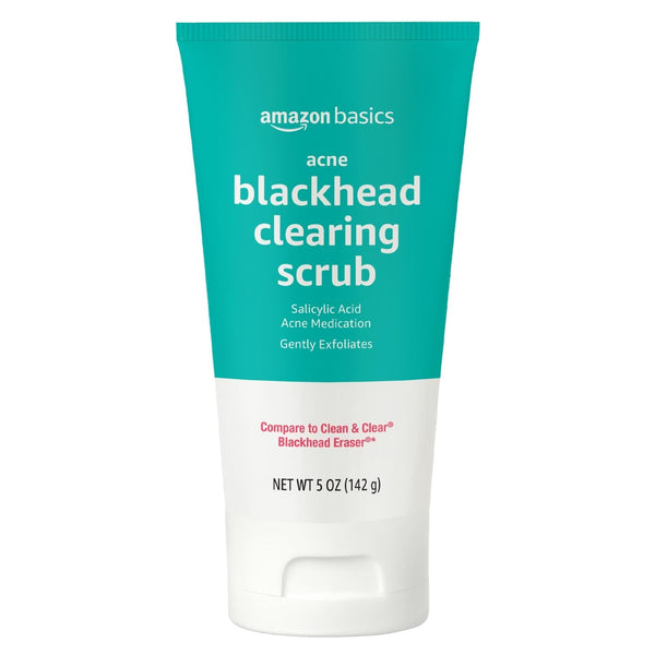 Amazon Basics Salicylic Acid Blackhead Clearing Scrub, 5 Fluid Ounces, 1-Pack