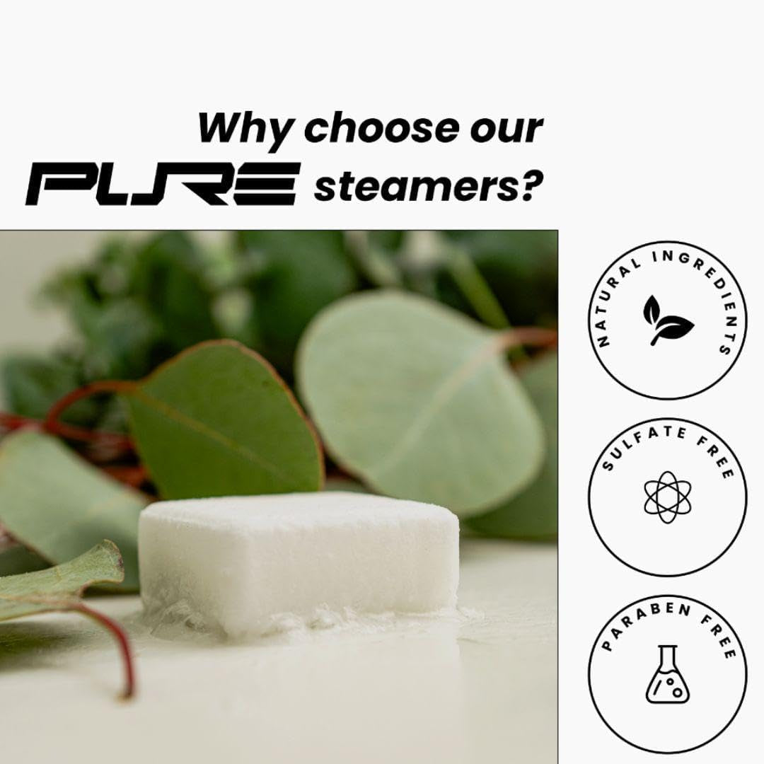 Sport Shower Steamers - Made in USA with Natural Eucalyptus Essential Oil, Father’S Day Gifts, Stress and Sinus Relief, Muscle Recovery for Athletes, Best Birthday Gifts for Self Care Relaxation