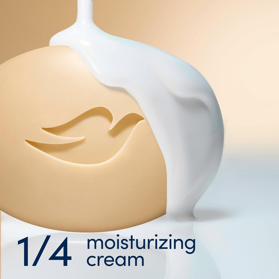 Dove Beauty Bar Soap Restoring Coconut & Cocoa Butter 6 Count for Restored Skin, Nourishes Skin 3.75 Oz