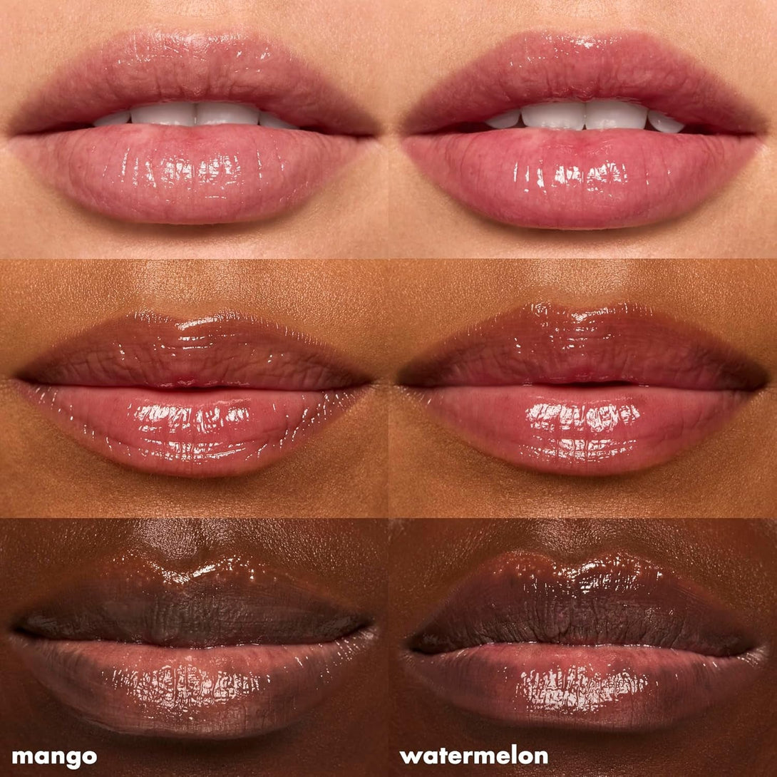 E.L.F. Squeeze Me More Lip Balm Duo, Moisturizing Balm for a Sheer Tint of Color, Made with Hyaluronic Acid, Vegan & Cruelty-Free, Mango & Watermelon