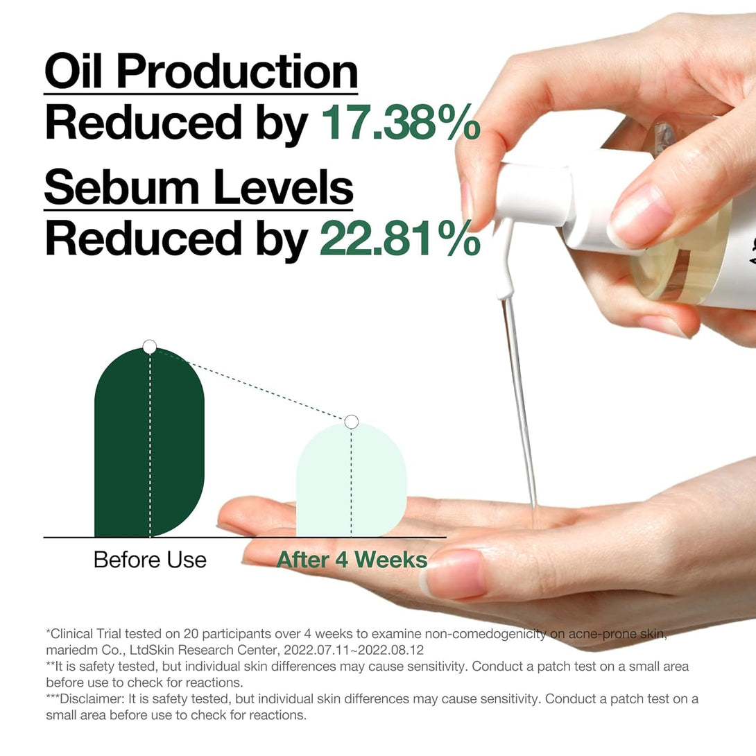 Anua Heartleaf Pore Control Cleansing Oil, Oil Cleanser for Face, Makeup Blackhead Remover, Korean Skin Care 6.76 Fl Oz(200Ml) (Original)