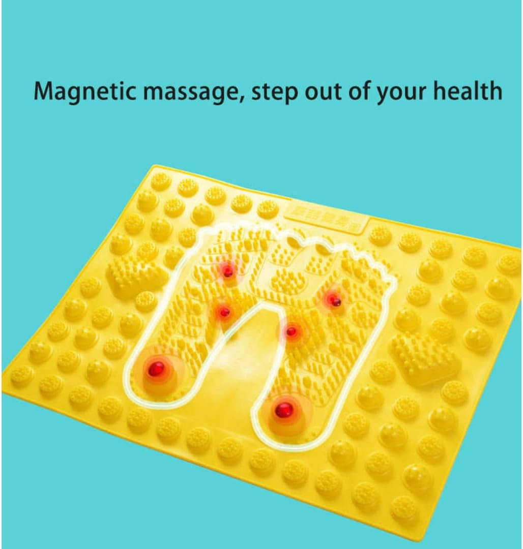 Foot Massage Mat Pad, Acupressure Mat for Feet, Foot Reflexology Massager for Women and Men, Anti-Slip Mat for Heel and Arch Pain (Green)