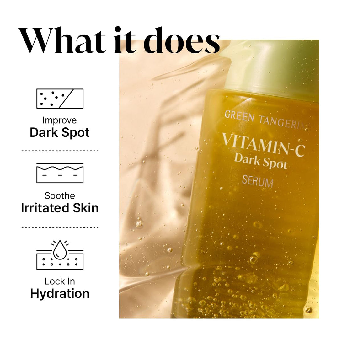 GOODAL Green Tangerine Vitamin C Serum, Korean Skin Care - Advanced Version 1.02 Fl Oz