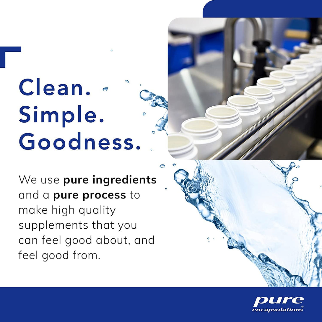 Pure Encapsulations Ester-C & Flavonoids - Vitamin C Supplement for Antioxidants - Immune & Vascular Support* with Calcium & Rutin - Gentle on Digestion - Vegan & Non-Gmo - 90 Capsules