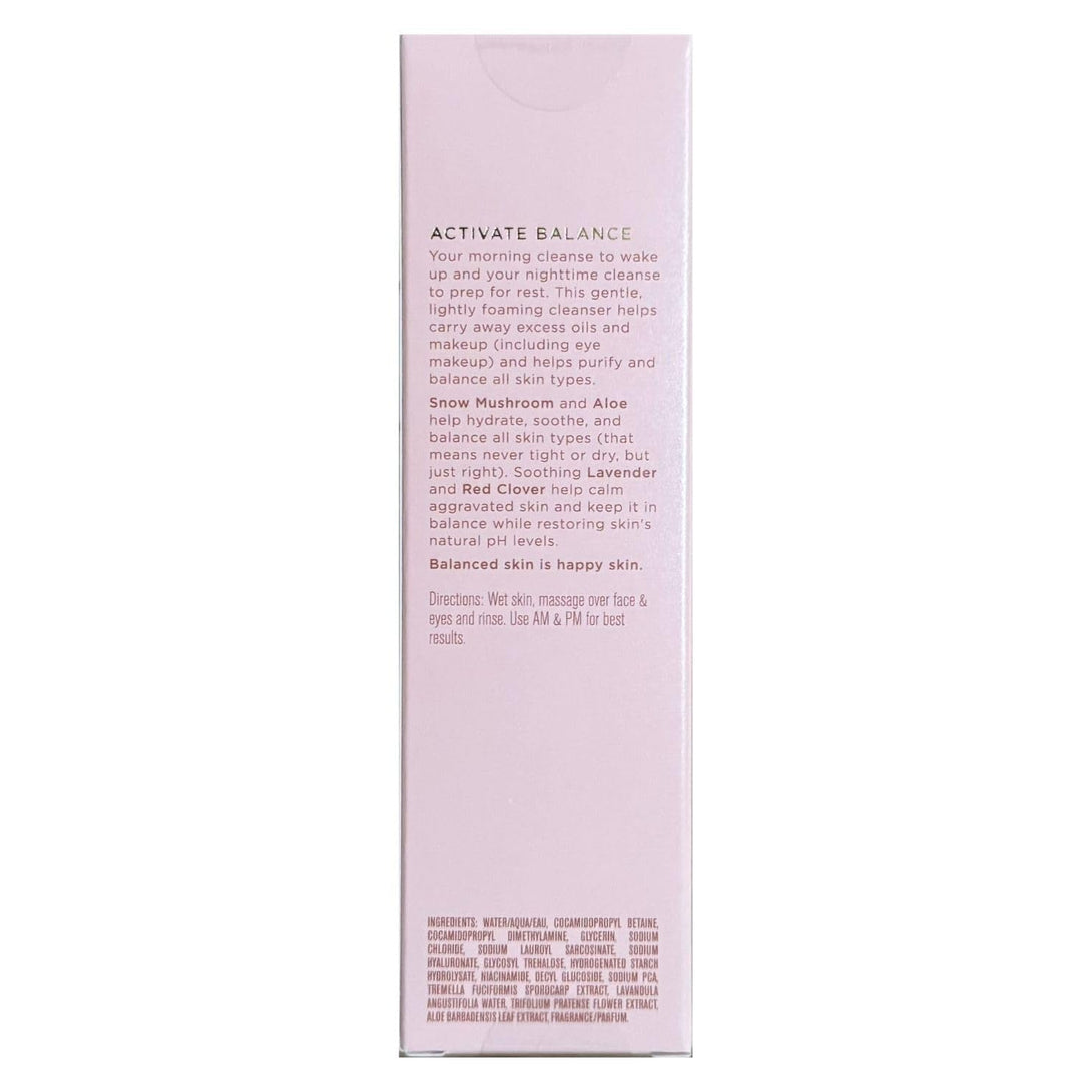 Karuna Balancing Facial Cleanser with Red Clover, Snow Mushroom, Lavender Flower Water, Hydrating, Soothing Foaming Face Wash, Facial Cleanser, 150 Ml