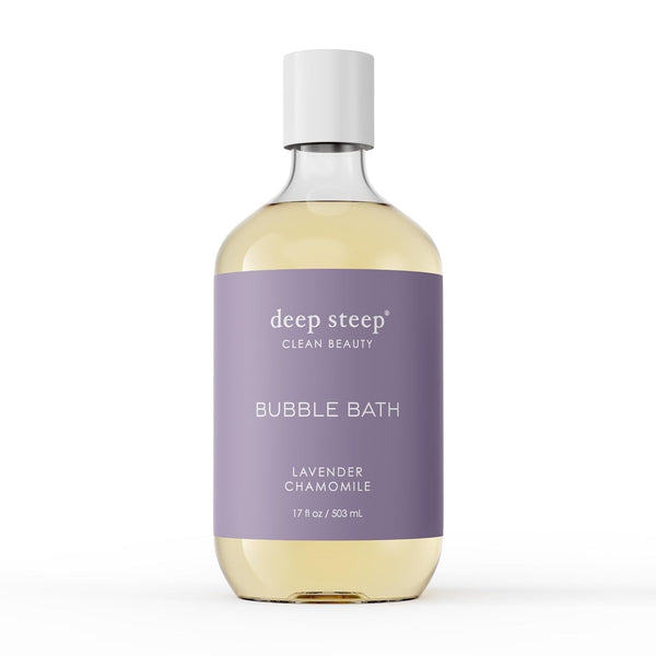 Deep Steep Bubble Bath 17Oz (Pack of 1) (17 Fl Oz (Pack of 1), Lavender Chamomile)