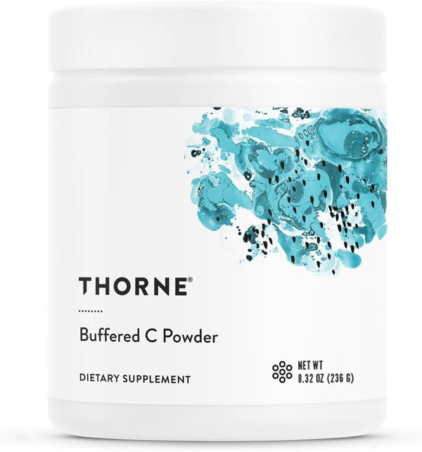 THORNE Buffered C Powder - Vitamin C (Ascorbic Acid) with Calcium, Magnesium, and Potassium - 8.32 Oz