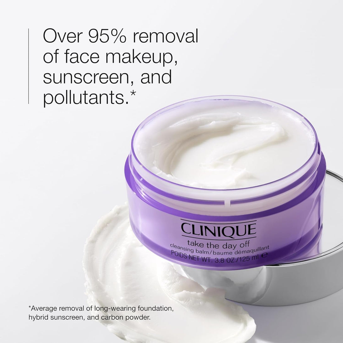 Clinique Take the Day off Cleansing Balm Makeup Remover | Dissolves Makeup and Sunscreen