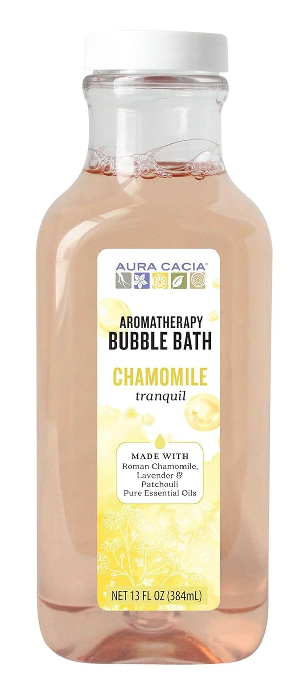 Aura Cacia Bubble Bath Relaxing Chamomile, 13 Oz