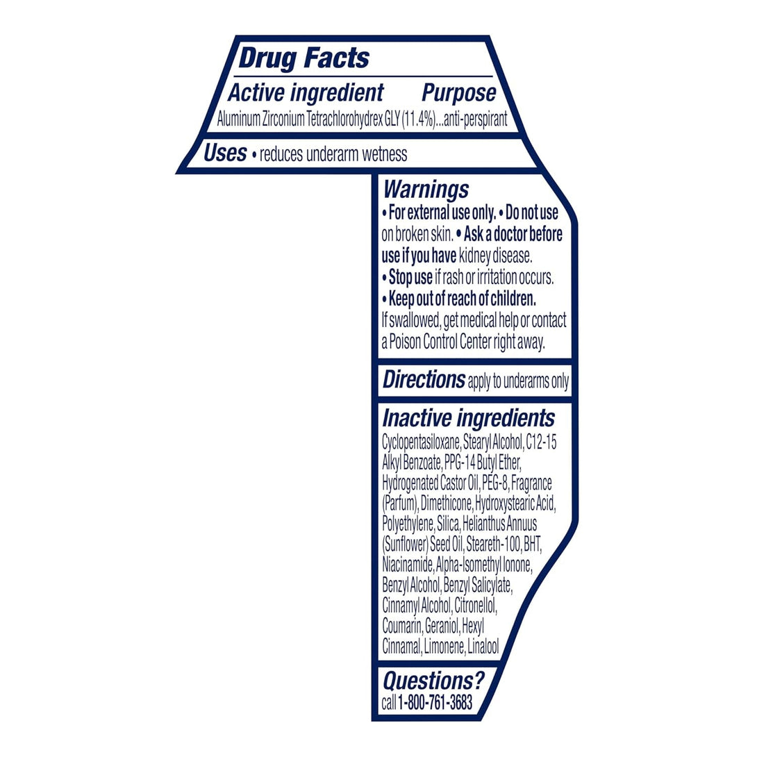 Dove Even Tone Antiperspirant Deodorant Stick Peach Blossom & Rice Milk 2.6 Oz