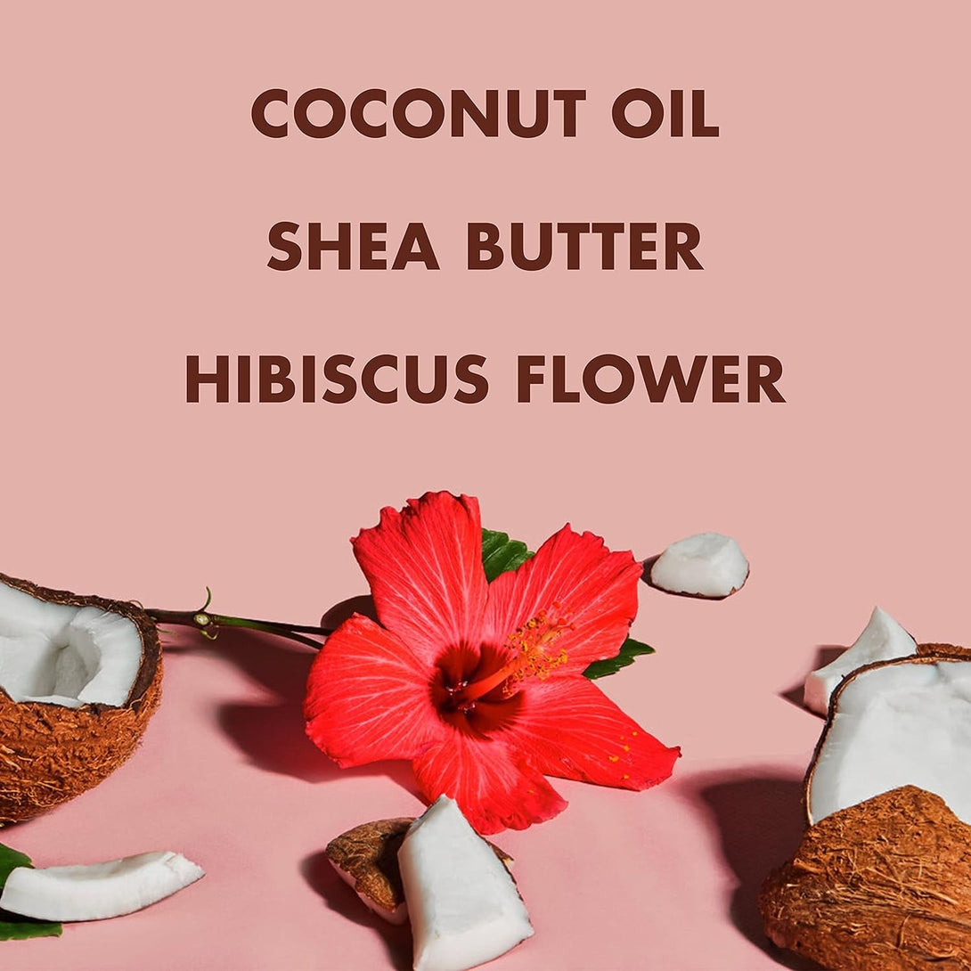 Sheamoisture Body Oil, Bath, and Massage for Dull Skin Coconut Oil and Hibiscus for Glowing Skin 8 Oz
