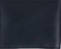 Leather Impressions Slim Wallet for Men - Bifold Wallet with White Contrast Stitching - Mens Wallet with 2 Cash Pockets, 6 Cards, 2 Inner Slots,