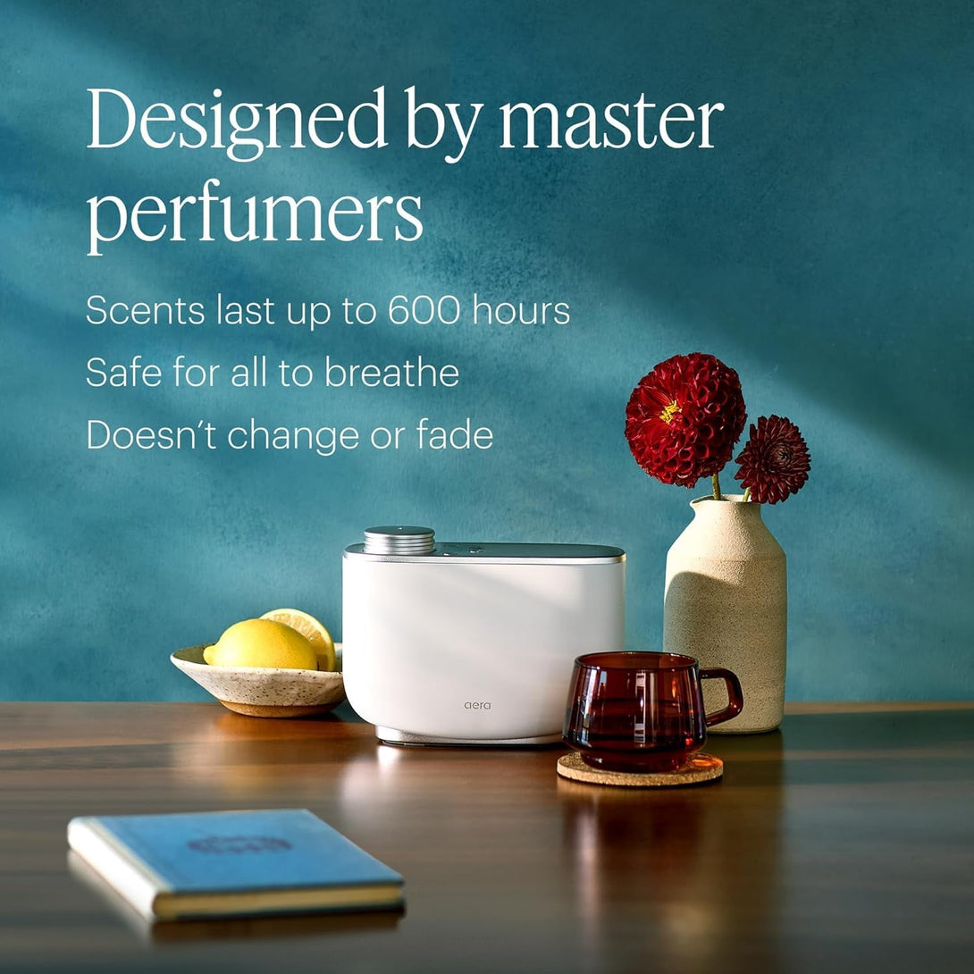Aera Mini Home Hygiene Mint and Eucalyptus - Essential Oil for Home - Relaxing Fragrance - Notes of Orange Peel, Spearmint and Eucalyptus - Scent Refill - Capsule Size Works with Mini Diffuser