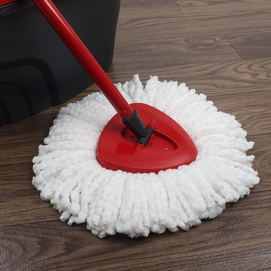 4 Pack Spin Mop Refill Replacement Head Compatible with Ocedar Easywring Spinning Mop - Microfiber Mop Replace Heads