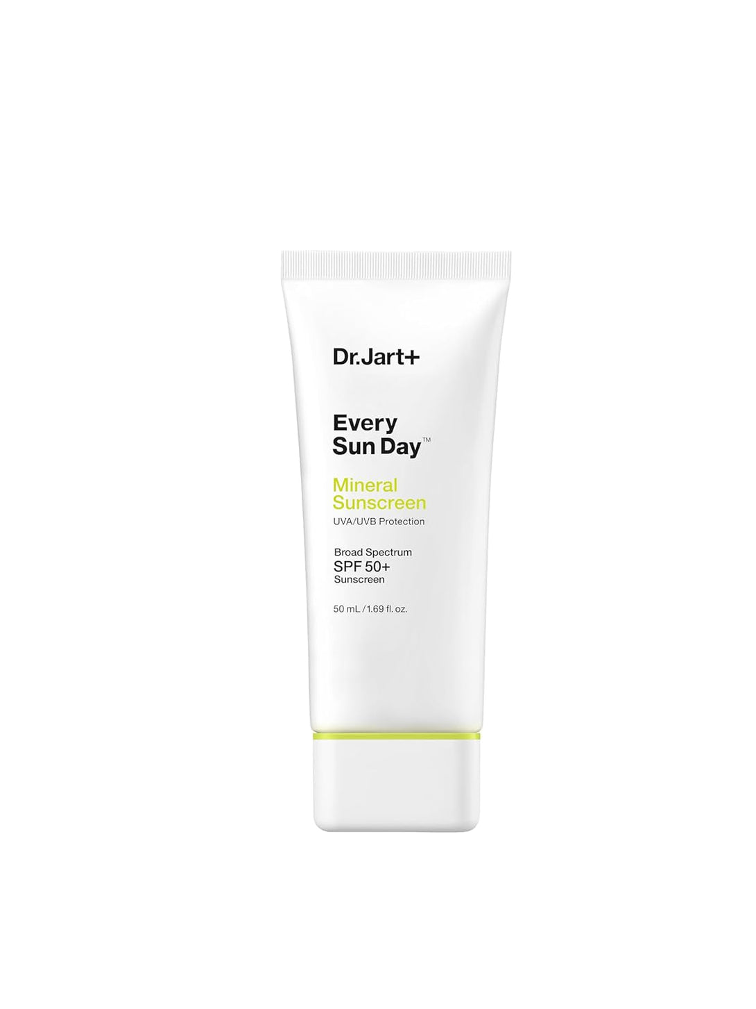 Dr.Jart+ Every Sun Day Mineral Korean Sunscreen SPF 50+ for Face | Korean Skin Care | Travel Size, 1.69 Fl Oz