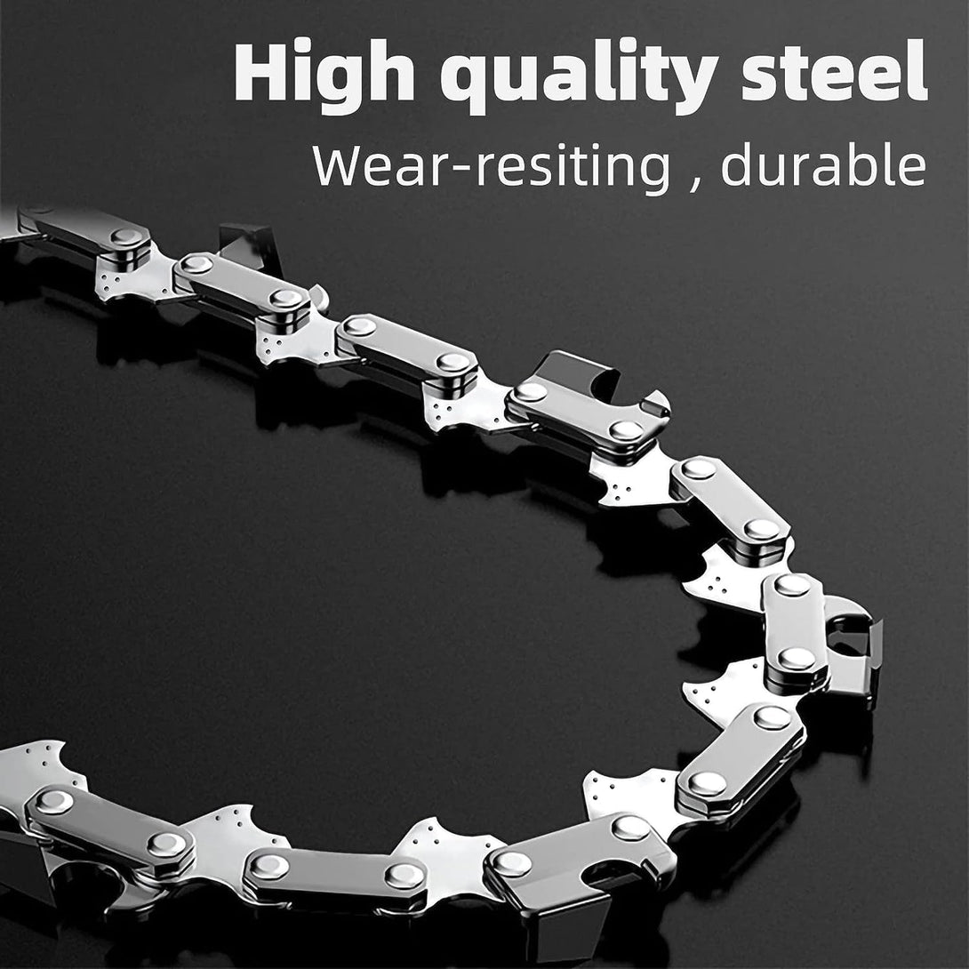 4 Pack 14 Inch Chainsaw Chain 52 Drive Links, .050" Gauge, 3/8" LP Pitch, 14-Inch Replacement Chainsaw Chains Low-Kickback Fits Craftsman, Echo, Poulan, Ryobi, Worx 14 Inch Chainsaw Chains