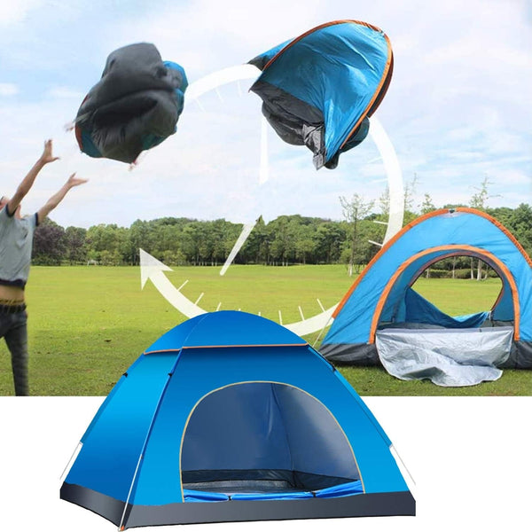 2 Person Instant Pop up Lightweight Camping Tent, Outdoor Easy Set up Automatic Family Travel Tent,Portable Backpacking Ultralight Waterproof Windproof Anti-Uv Sun Shelter Tentâ€¦