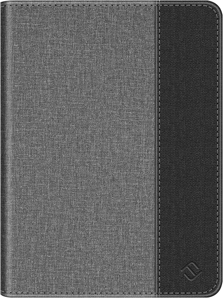 Fintie Case for 7"/6.8" Kindle Paperwhite(12Th/11Th Generation-2024/2021) and Kindle Colorsoft Signature Edition -Slim Foldable Stand Cover Auto Wake/Sleep for Paperwhite 2024, Gray