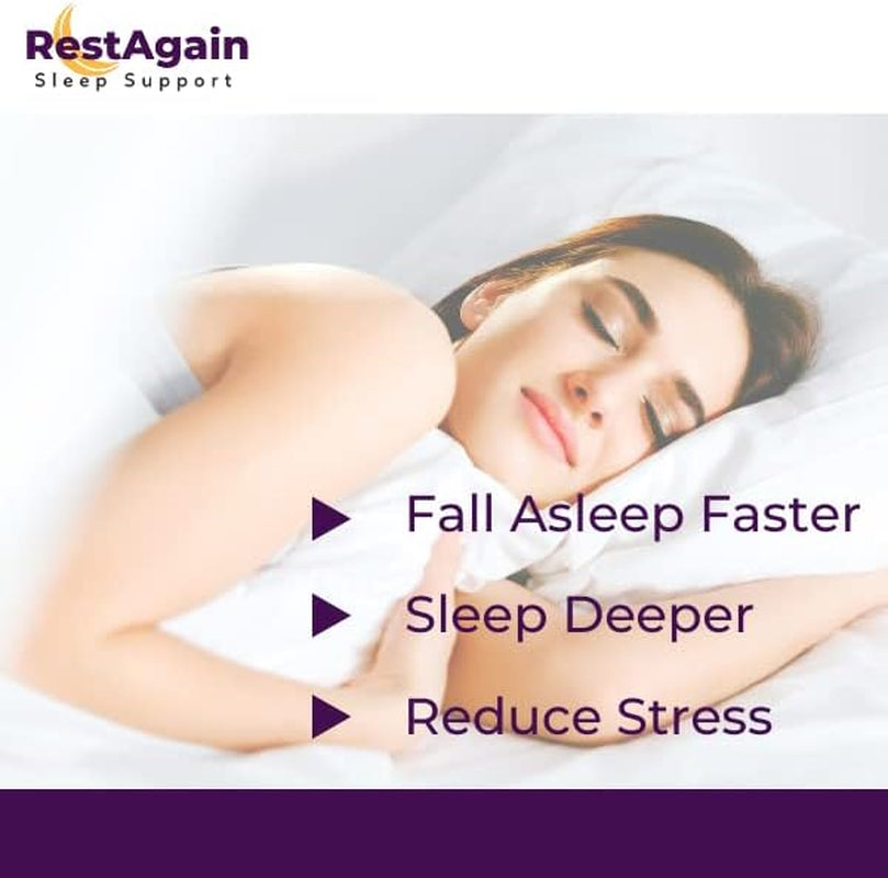 Sleep Support - 90 Capsules, Melatonin, GABA, Magnesium, L Theanine, Ashwagandha and More
